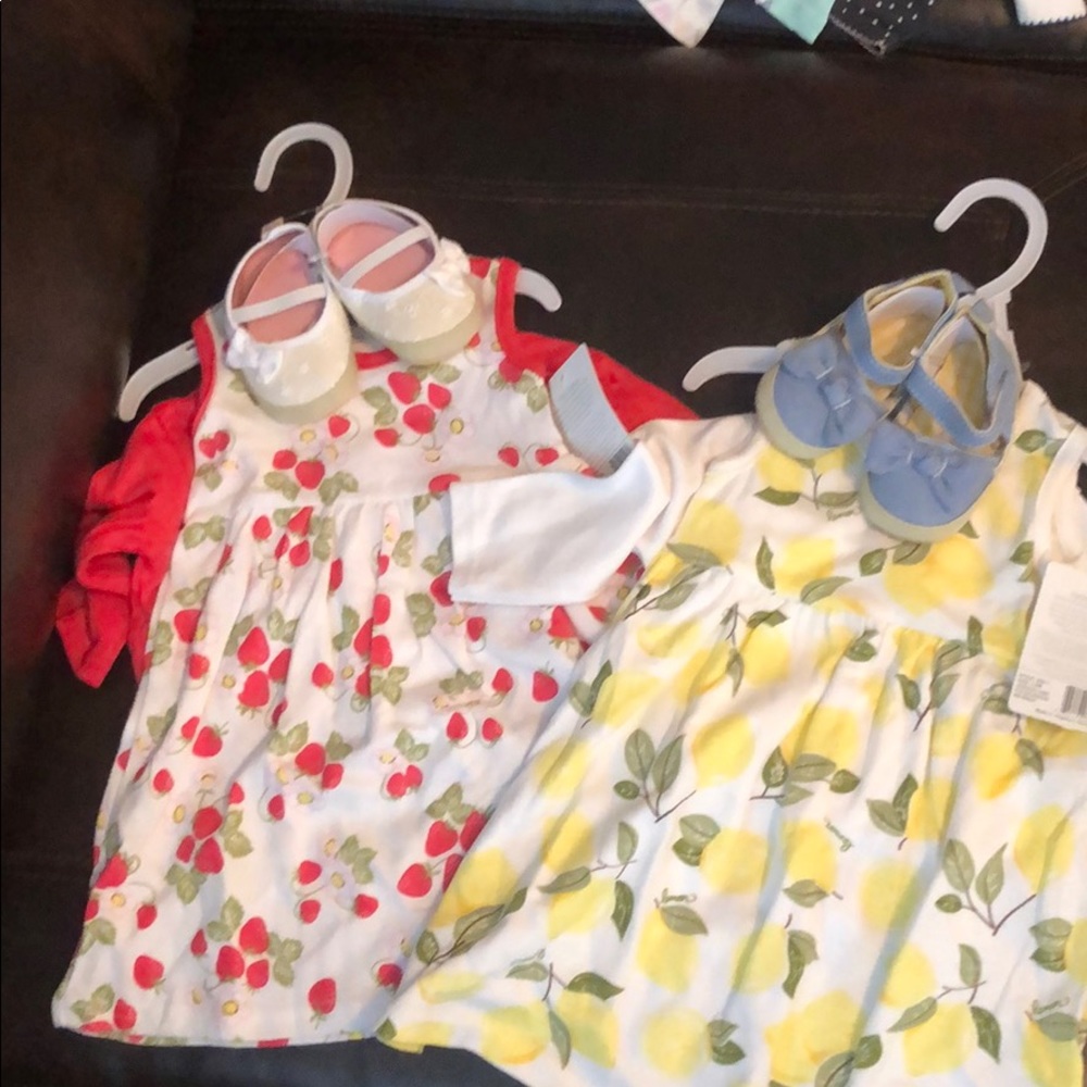 Dresses for baby girls w matching shoes